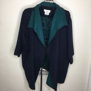 Vintage Jimmy Hourihan oversized wool coat